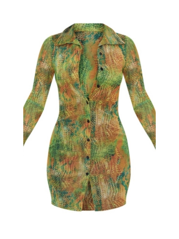 ROCHIE CAMASĂ MULTI ȘARPE 