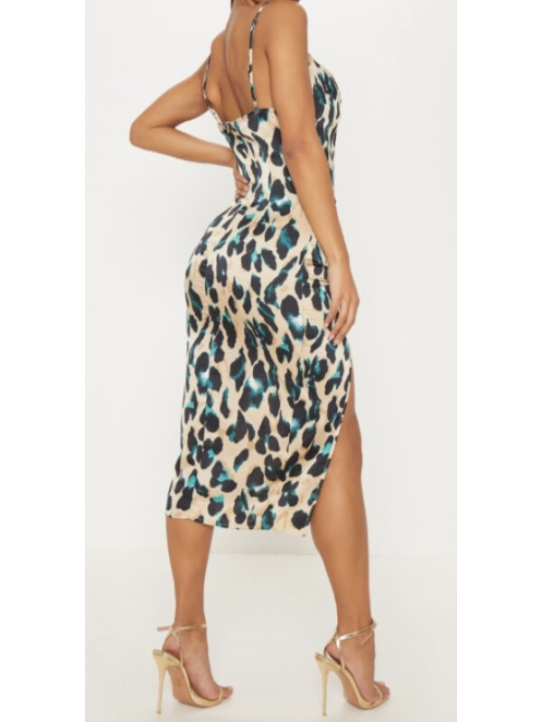 ROCHIE MIDI LEOPARD PLT