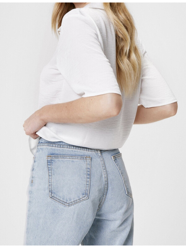 Tricou cu guler in v Nasty Gal 