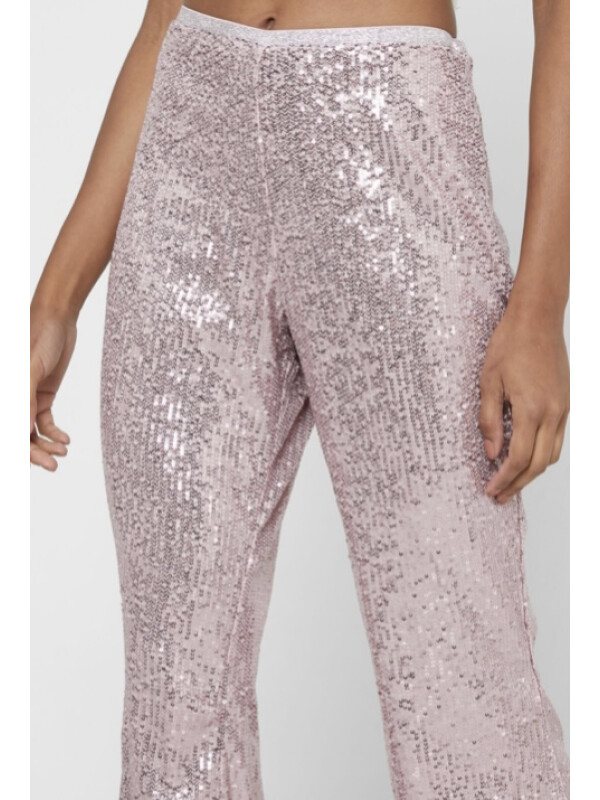 PANTALONI CU PAIETE ROZ 