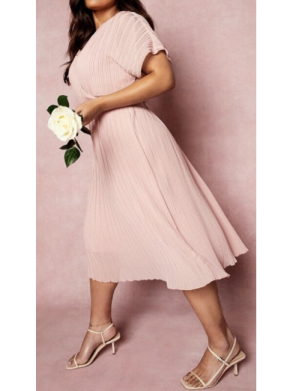 PLUS ROCHIE MIDI PLISATA 