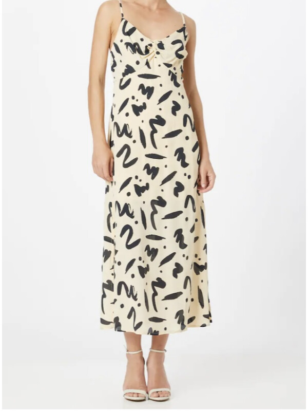 ROCHIE LEJERA CU IMPRIMEU NEGRU 