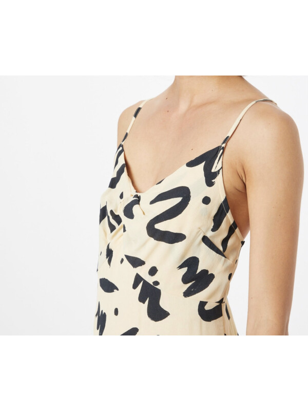 ROCHIE LEJERA CU IMPRIMEU NEGRU 