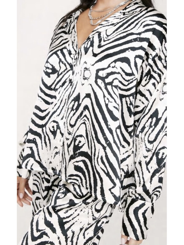 Cămașă zebra Nasty Gal 