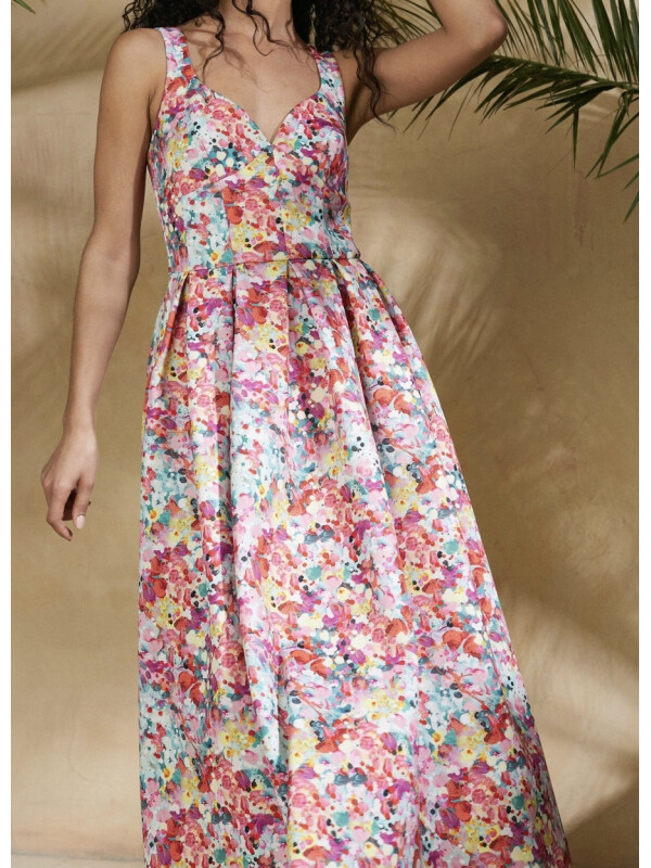  Rochie midi cu detaliu corset Oasis