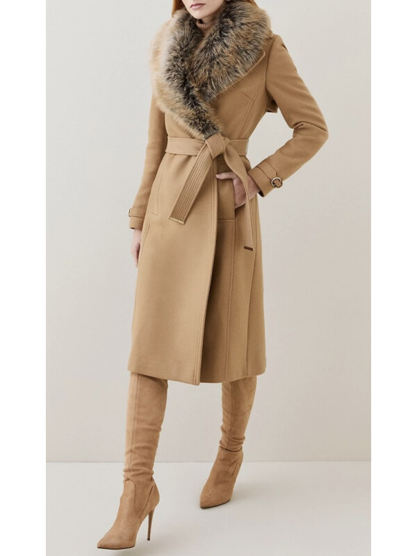 PALTON CU GULER DIN BLANA ARTIFICIALA