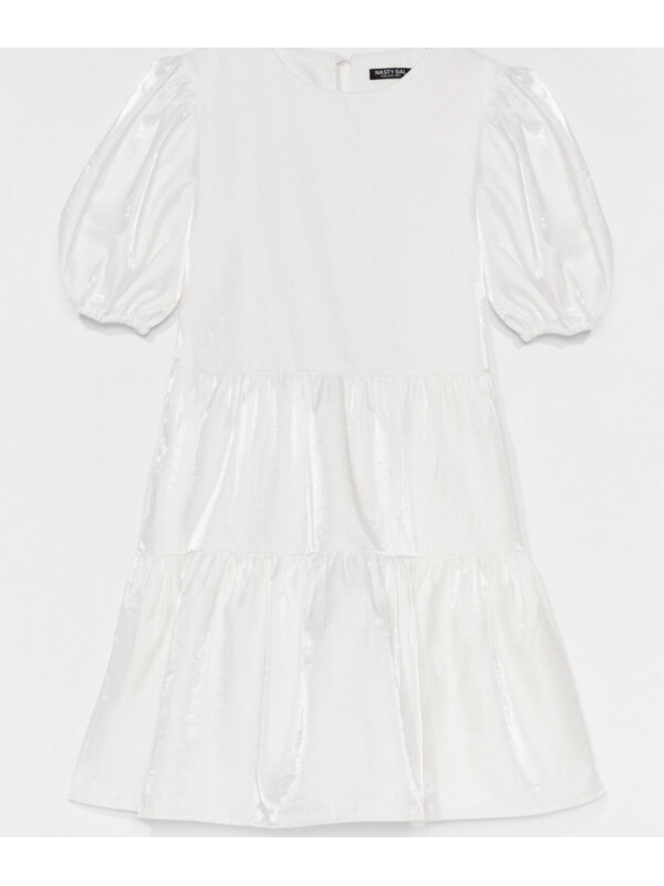 ROCHIE ALBA CU MANECI BUFANTE 