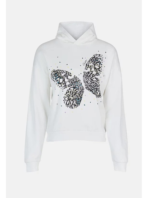 HANORAC CU IMPRIMEU BUTTERFLY OASIS