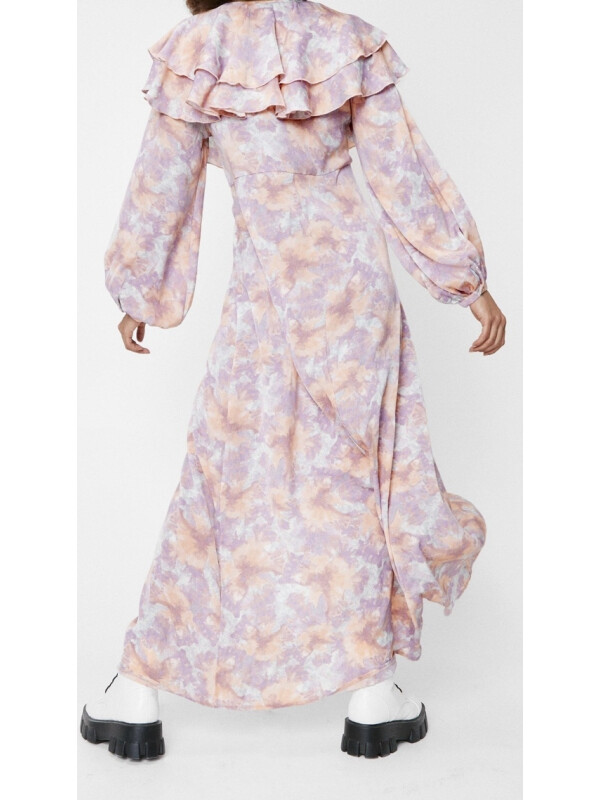 Rochie midi cu imprimeu Nasty Gal