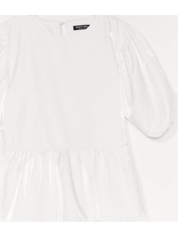 ROCHIE ALBA CU MANECI BUFANTE 