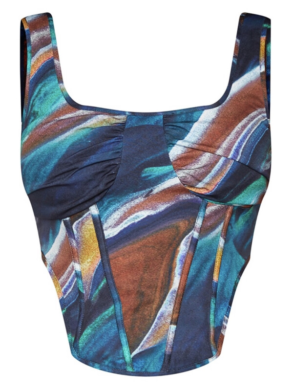 PLUS CORSET MARMURĂ 