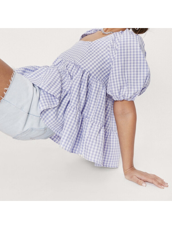 Bluza cu mâneci bufante  Nasty Gal 