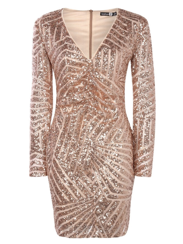 Rochie bodycon cu panouri Boutique