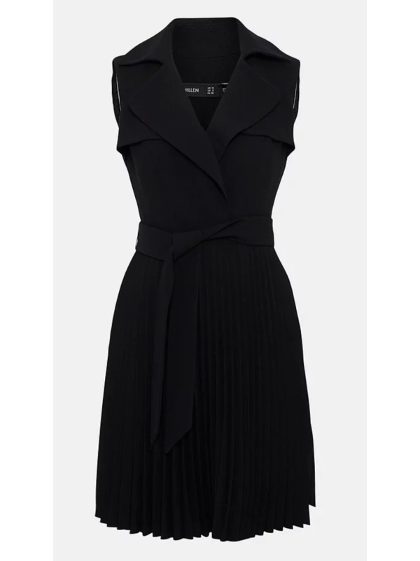 ROCHIE TRENCH CU FUSTĂ PLISATĂ