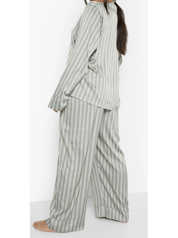 PLUS SATIN CANDY STRIPE    