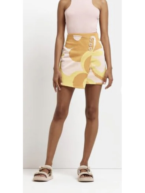 FUSTA MINI GALBENA