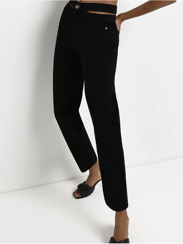 BLUGI NEGRI CU TALIE ÎNALTĂ