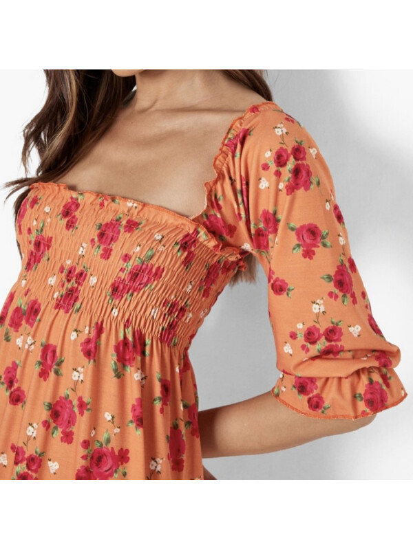 ROCHIE LUNGA CU TRANDAFIRI 