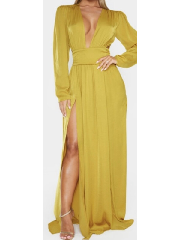 ROCHIE MAXI CU MÂNECI BUFANTE