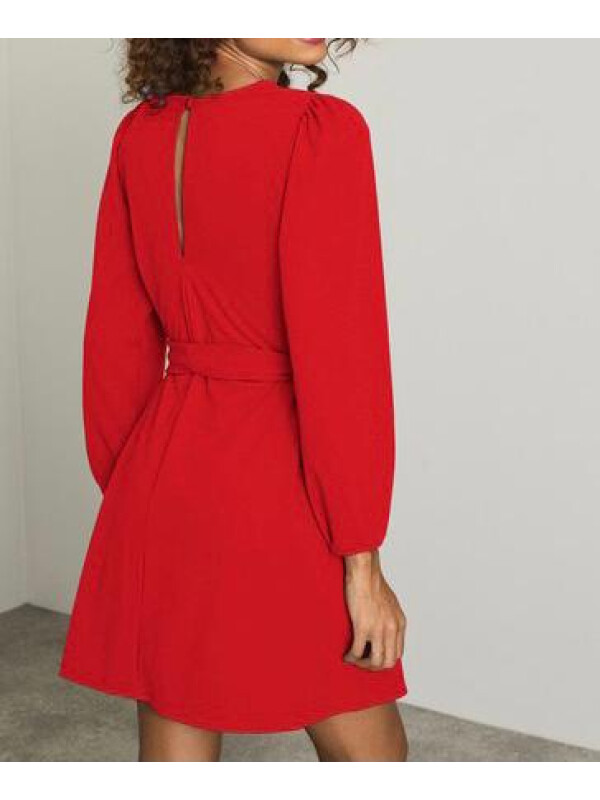 ROCHIE CU MÂNECI LUNGI BUFANTE