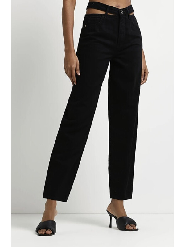 BLUGI NEGRI CU TALIE ÎNALTĂ