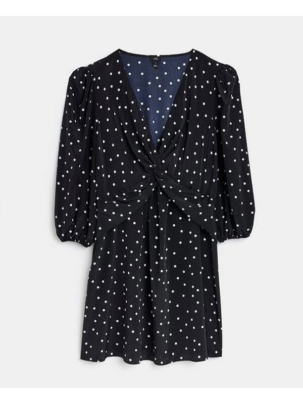 ROCHIE MINI CU BULINE MICI ALBE 