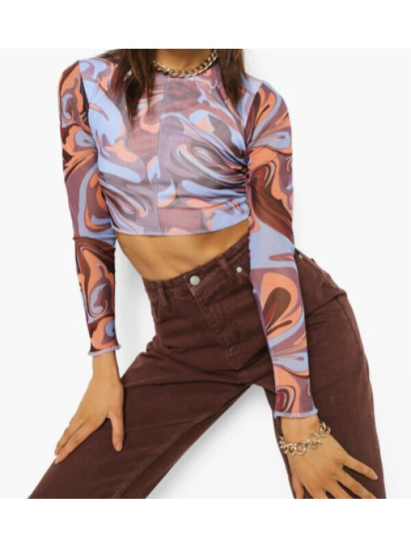 BLUZA TOP CROP MULTI