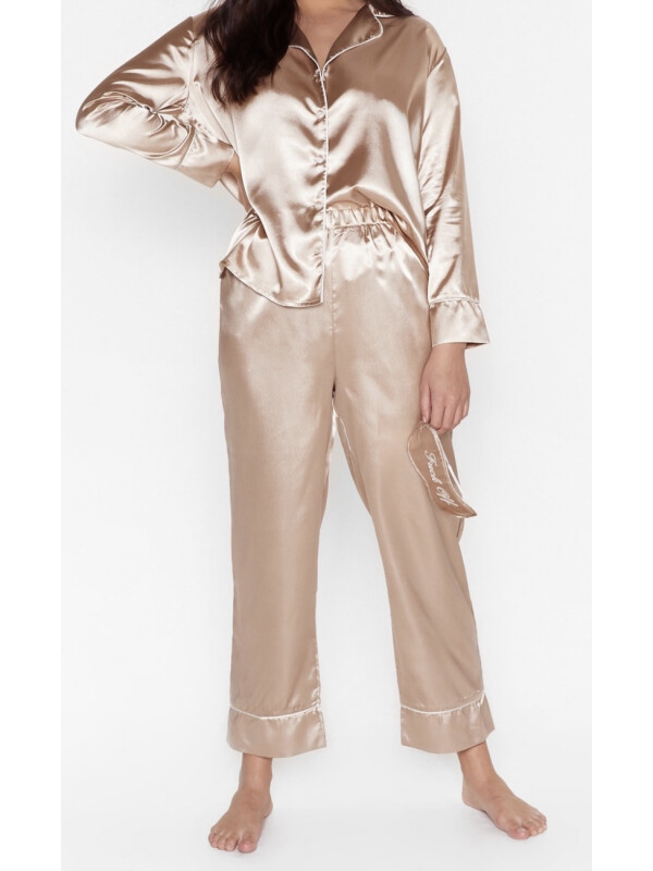 Set pijama crem  3 buc