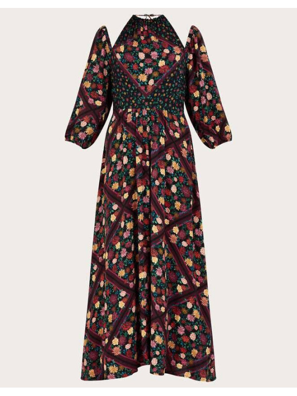 Rochie midi Sanvi cu imprimeu