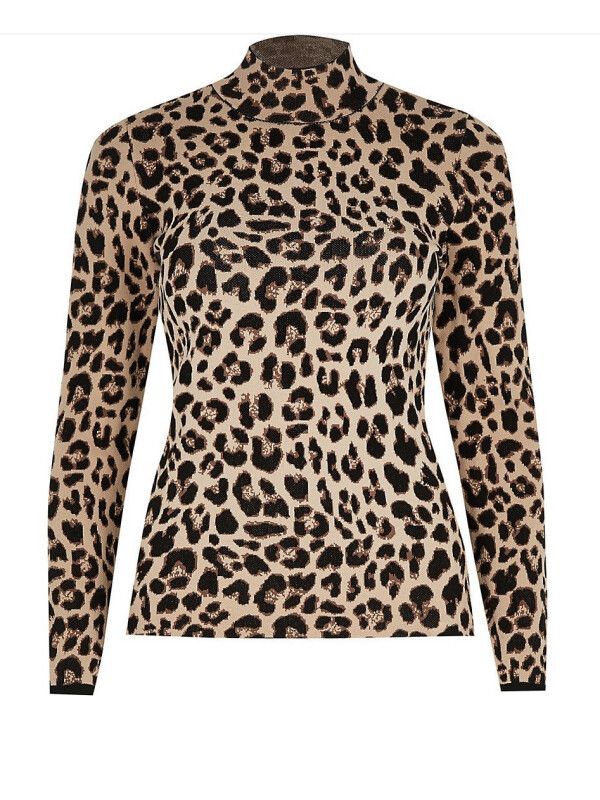 BLUZA PRINT LEOPARD 