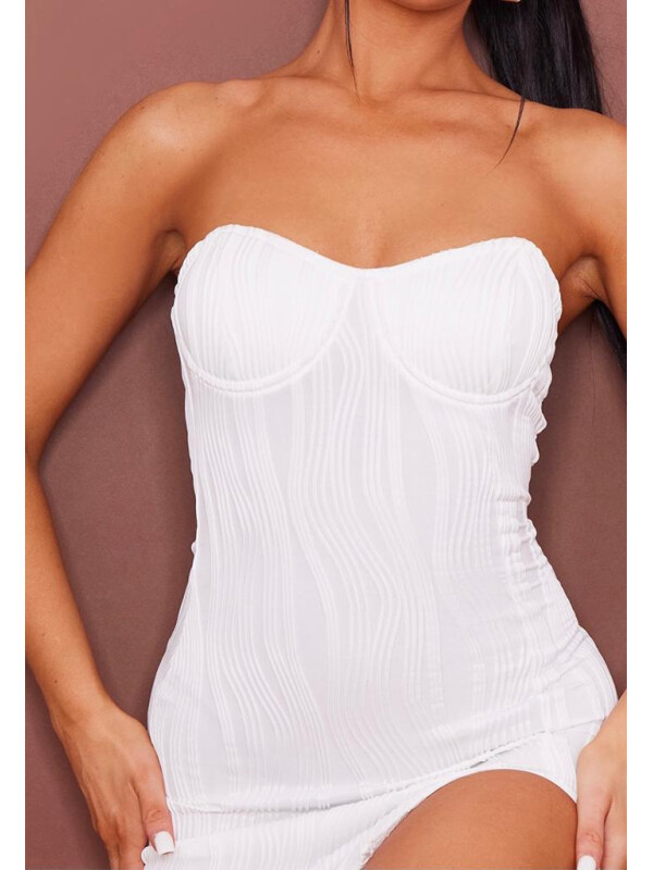 ROCHIE CU DETALIU CRĂPĂTURĂ