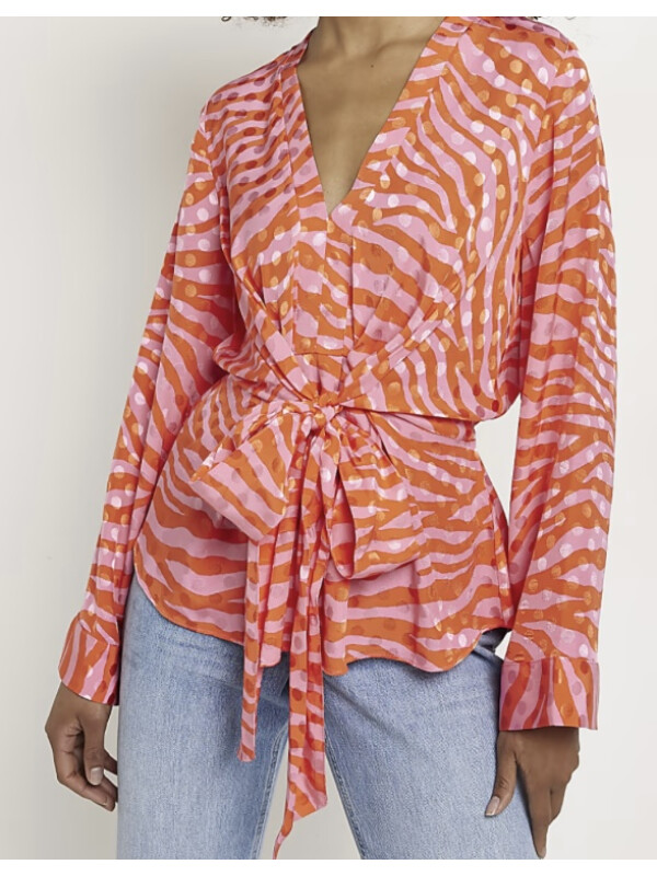 BLUZA CU MANECI LARGII