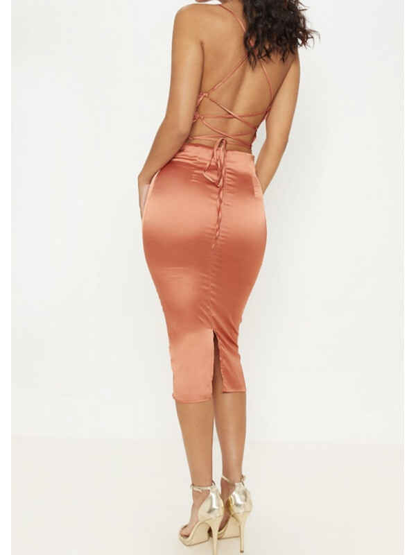 ROCHIE MIDI SATINATA 