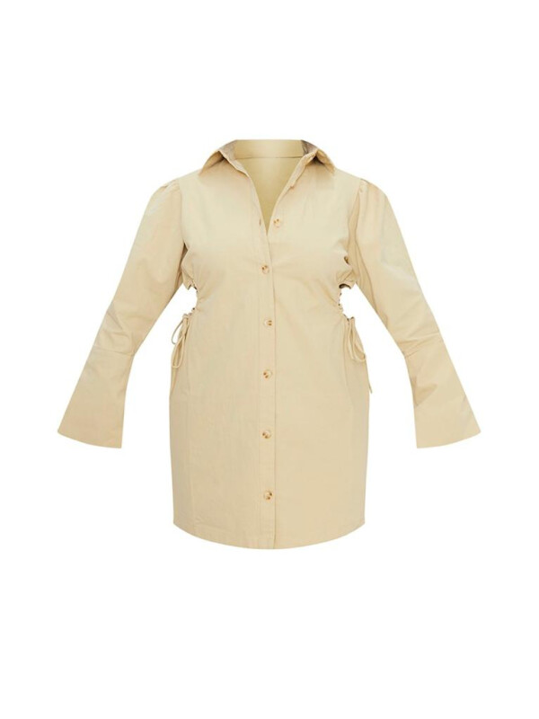 ROCHIE DENIM CU DECUPAJ