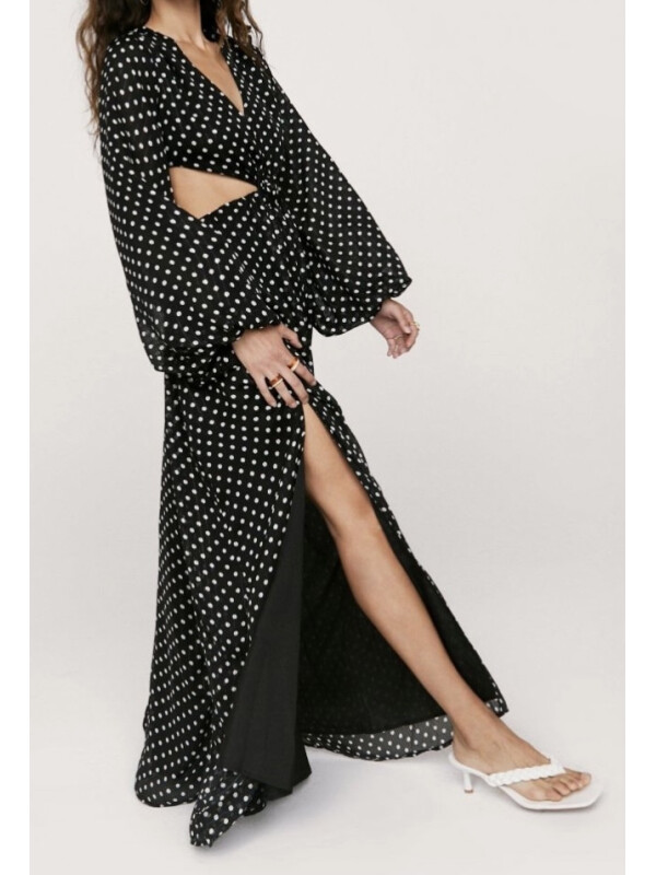 ROCHIE LUNGA CU DECUPAJE  JUMBO