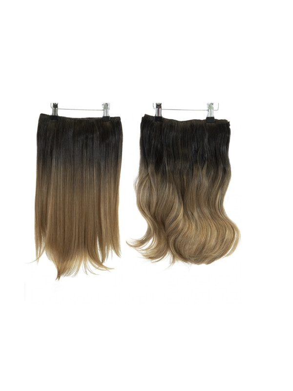EXTENSII Olivia X Easilocks Straight & Wavy - Maro Mediu Ombre