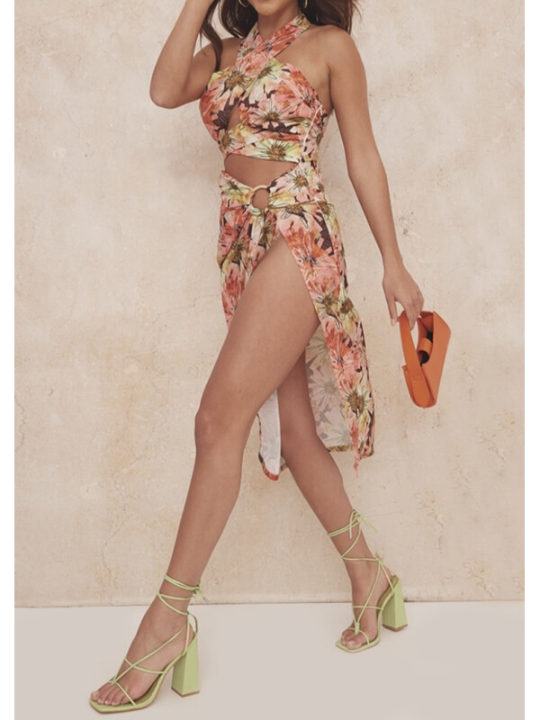 ROCHIE MIDI CU INEL DE LEMN 