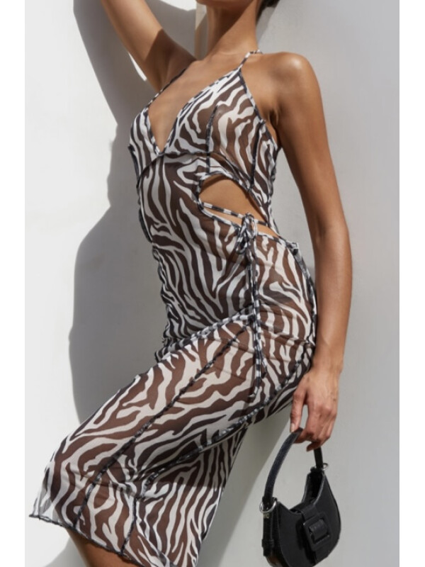 ROCHIE MIDI CU CUSATURA OVERLOCK