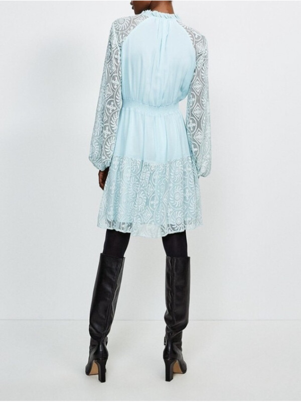 ROCHIE DIN MĂTASE BRODATĂ KAREN MILLEN 