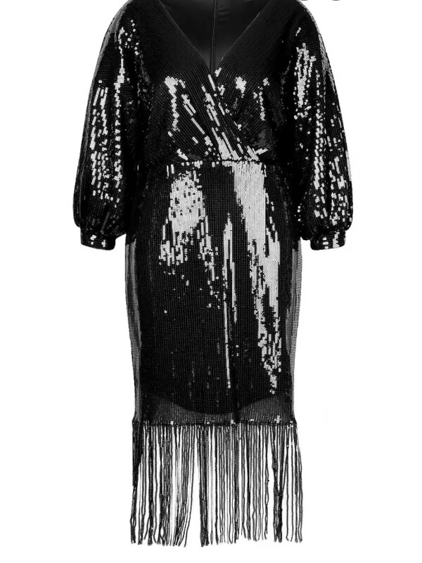  PLUS ROCHIE MIDI CU PAIETE 