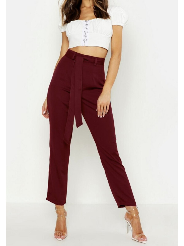 PANTALONI SUBȚIRI SATIN 