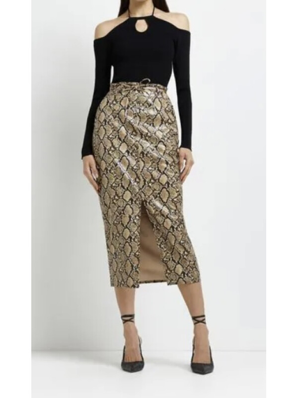 FUSTA MIDI PRINT 