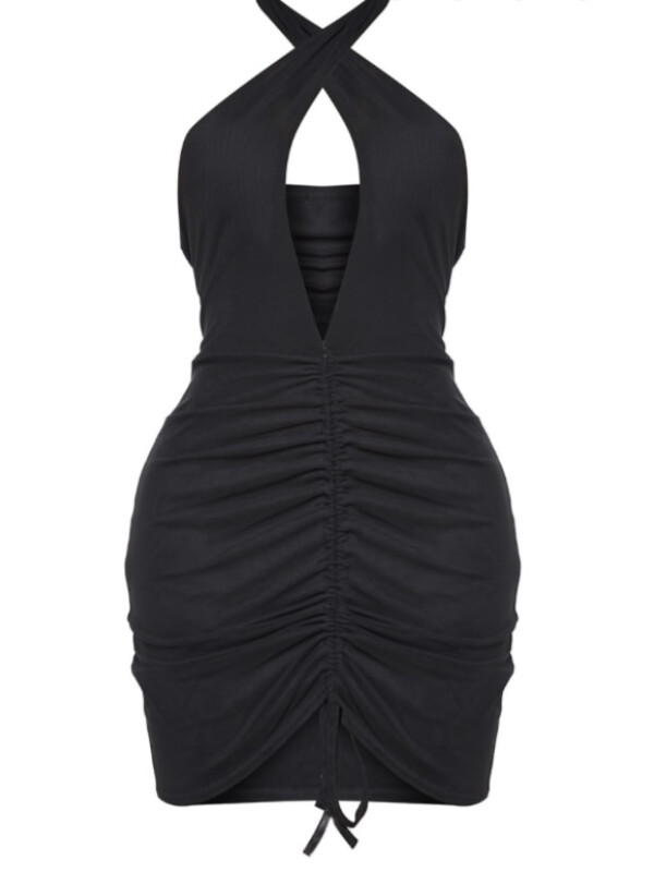 ROCHIE BODYCON NEAGRĂ