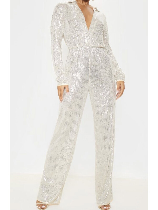 SALOPETA CU MÂNECA DIN PAIETE 