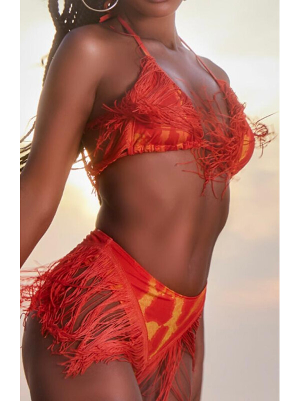 BIKINI CU DETALIU CIUCURI