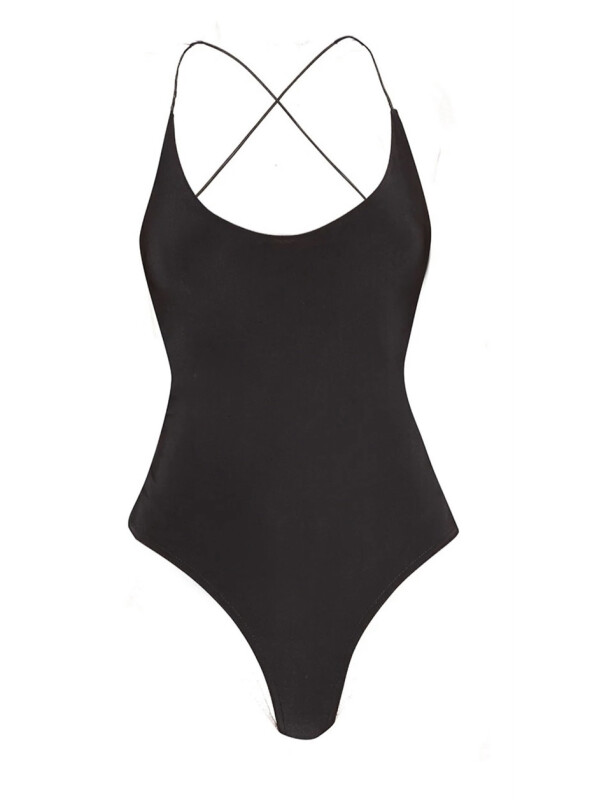 BODY NEGRU SLINKY SPAGHETTI 