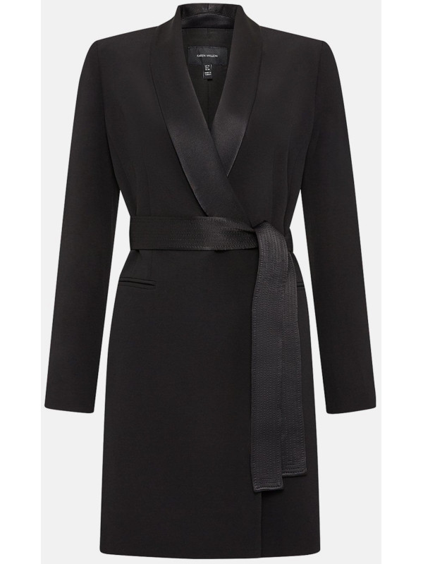 Rochie tip sacou negru Karen Millen 26