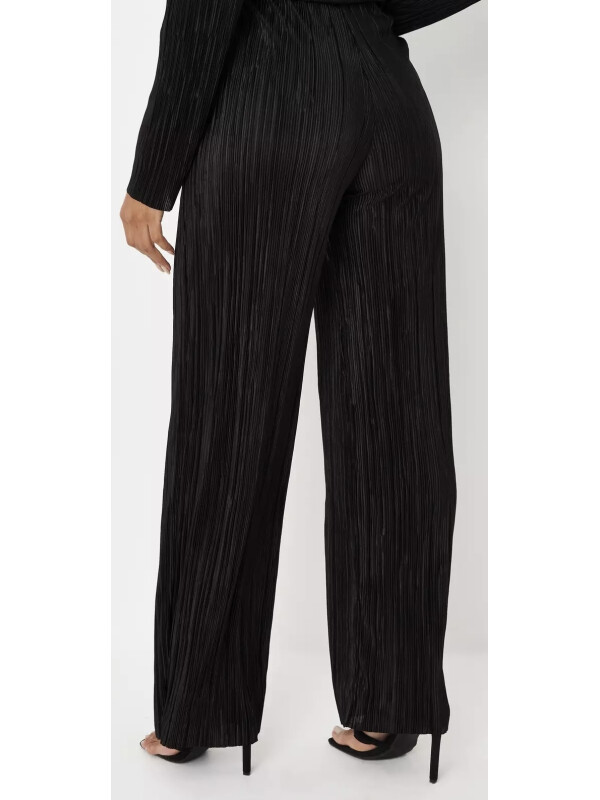 Set cămașă Plisse și pantaloni largi