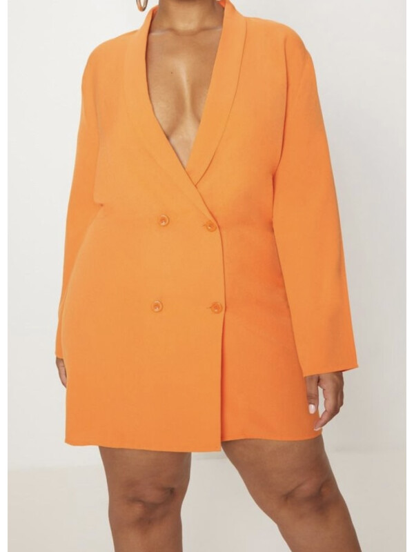 PLUS ROCHIE BLAZER OVERSIZE PORTOCALIE