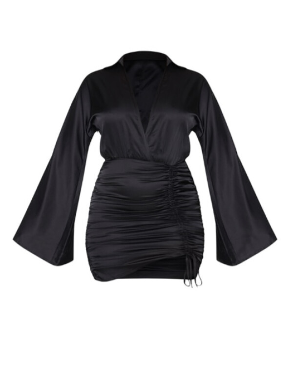 ROCHIE BODYCON CU MÂNECI EVAZATE